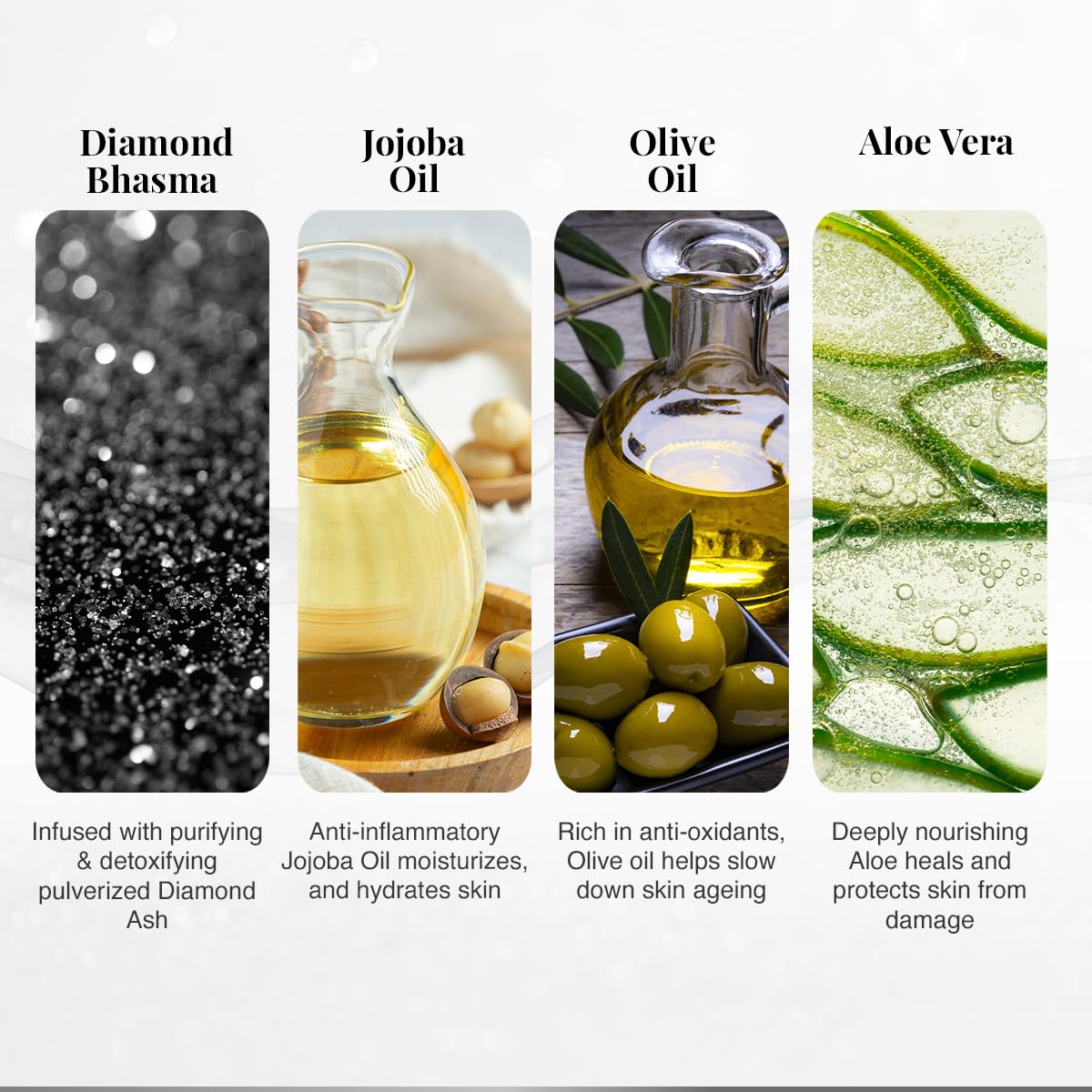 VLCC Gold Facial Kit & VLCC Diamond Facial Kit - 60g Each (Pack of 2) | Pamper your Skin for a Luminous Glow | Skin purifying with Parlour Glow | With Gold Bhas