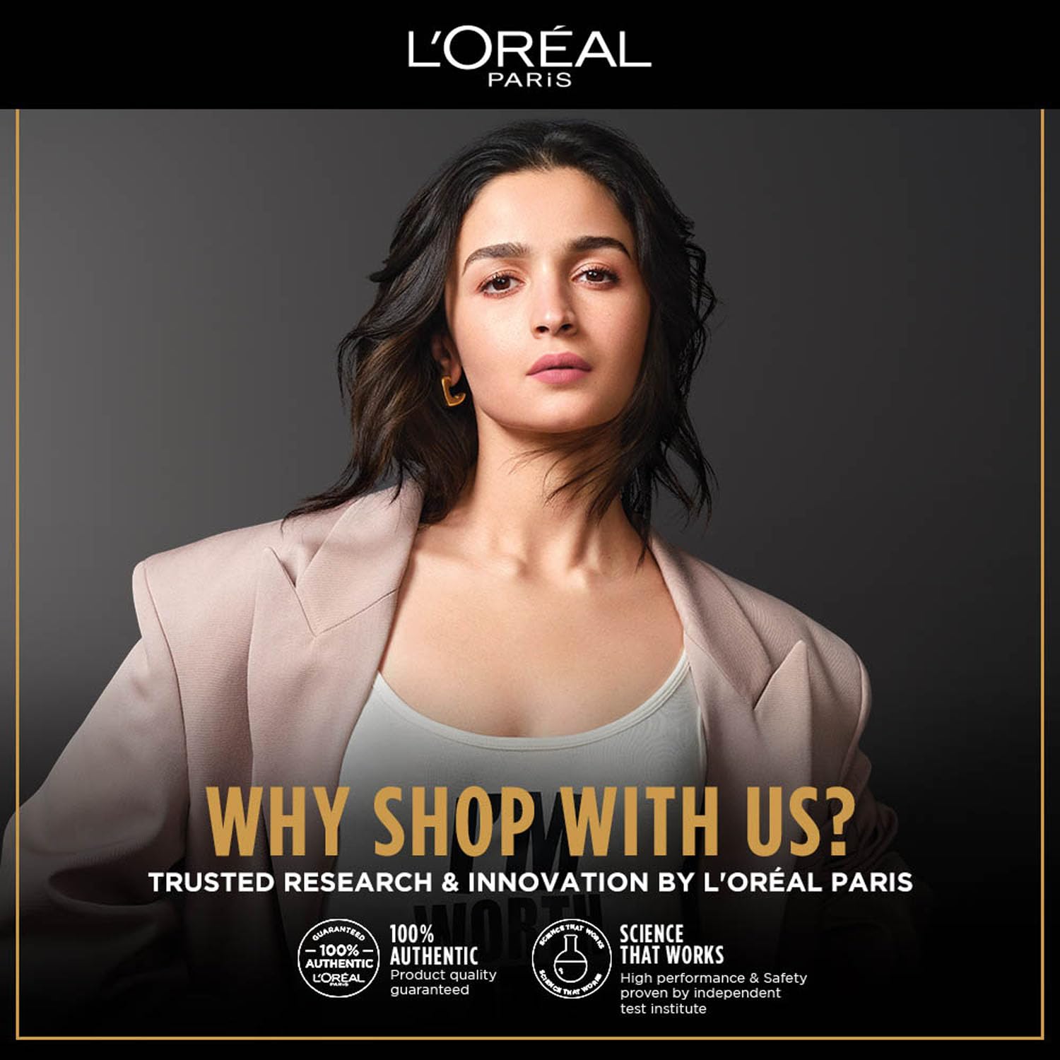 L’Oréal Paris Glycolic Gloss Shine sealing conditioner, powered by 4% Glycolic Acid, for dull hair, smoothens hair fiber for 3x more gloss, 340ml