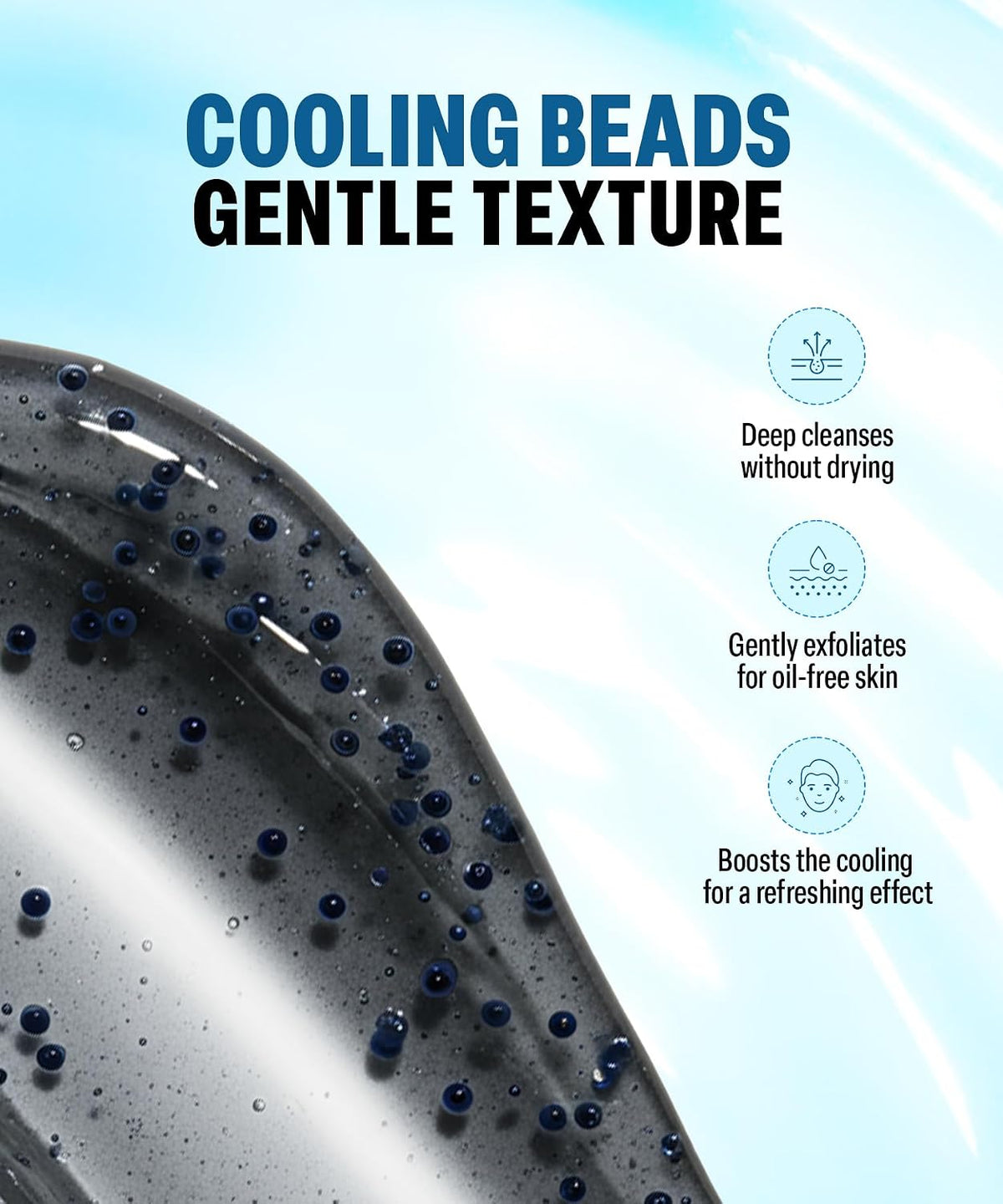 Bombay Shaving Company Cool Detox Face Wash Combo 2 x 100g | Charcoal Deep Clean & Menthol Cooling | Removes Dirt, Oil & Pollution | Long-Lasting Freshness | Va