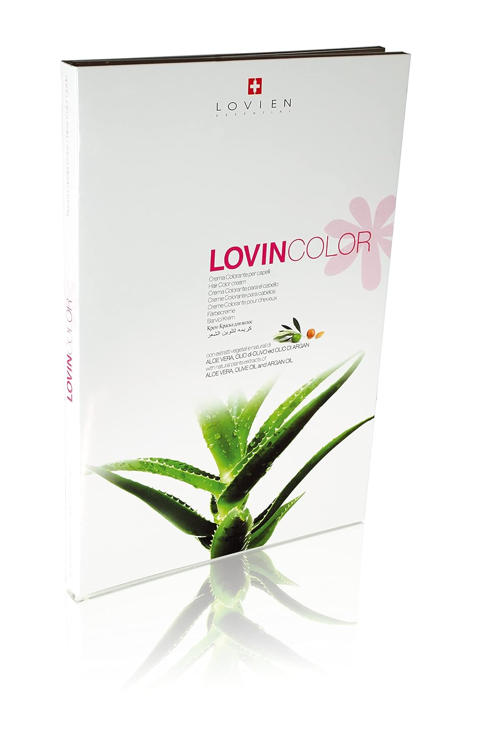 Essential Caffe Coffee Lovin Hair Color with Natural Plants Extracts of Aloe Vera,Olive Oil & Argan Oil