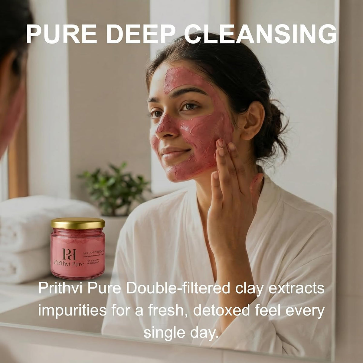Beetroot Multani Mitti Face Pack 300g | Natural Herbal Face Pack for Pink Glow & Skin Brightening | Oil Control & Deep Cleansing | Ayurvedic Skincare | For Face