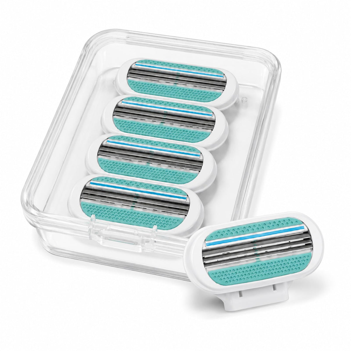 Razor Blade Refills for Women,4 Pack Compatible with Gillette Venus Handles