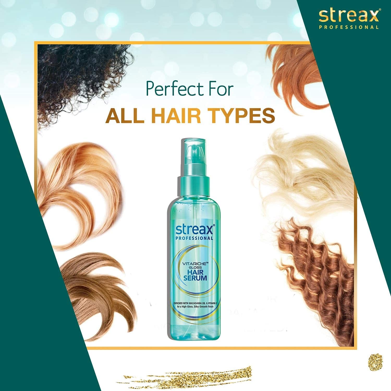 Streax Professional - Vitariche Gloss Hair Serum (200mL)