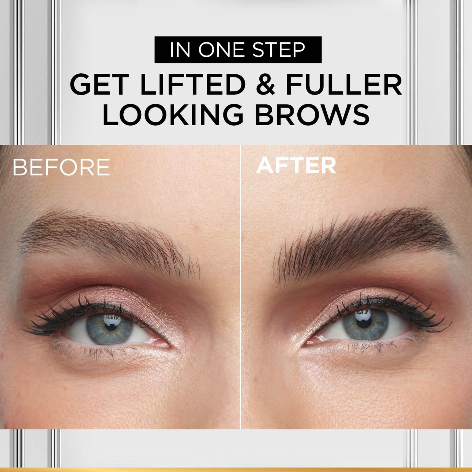 L'Oréal Paris Brow Lamination, For Up To 24H Hold, Day and Night, Lightweight, Opthalmologically Tested,Transparent, 5ml