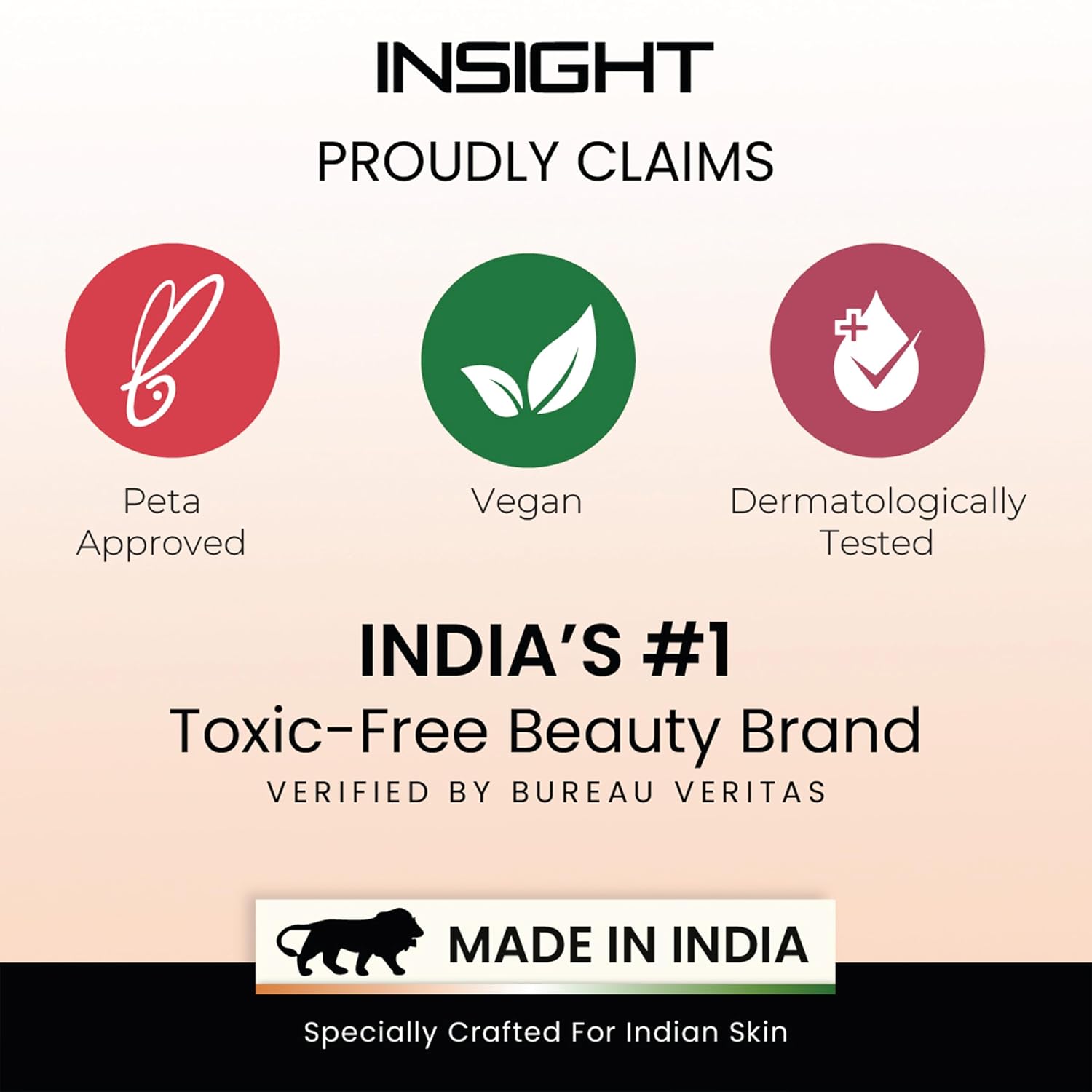 INSIGHT Skin Tint 5-in-1 Serum Foundation (30g) | SPF 20 PA++++ | Lightweight, Hydrating & Brightening with Niacinamide & Rice Water | Primer, Moisturizer & Sunscreen in One | For All Skin Types - Shade: Brewtiful