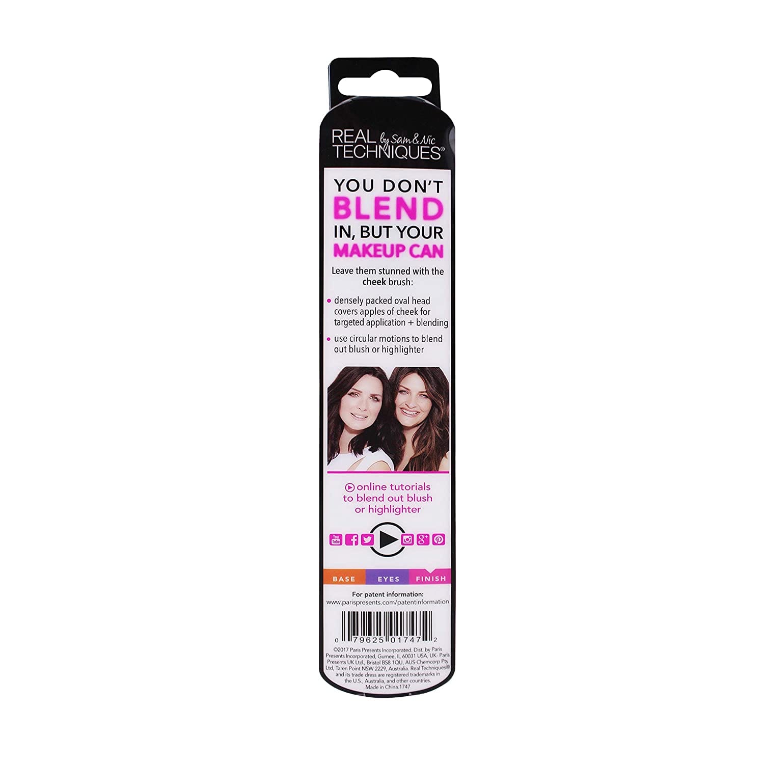 Real Techniques - Cheek  Blend and Blur Contour Brush (01747)