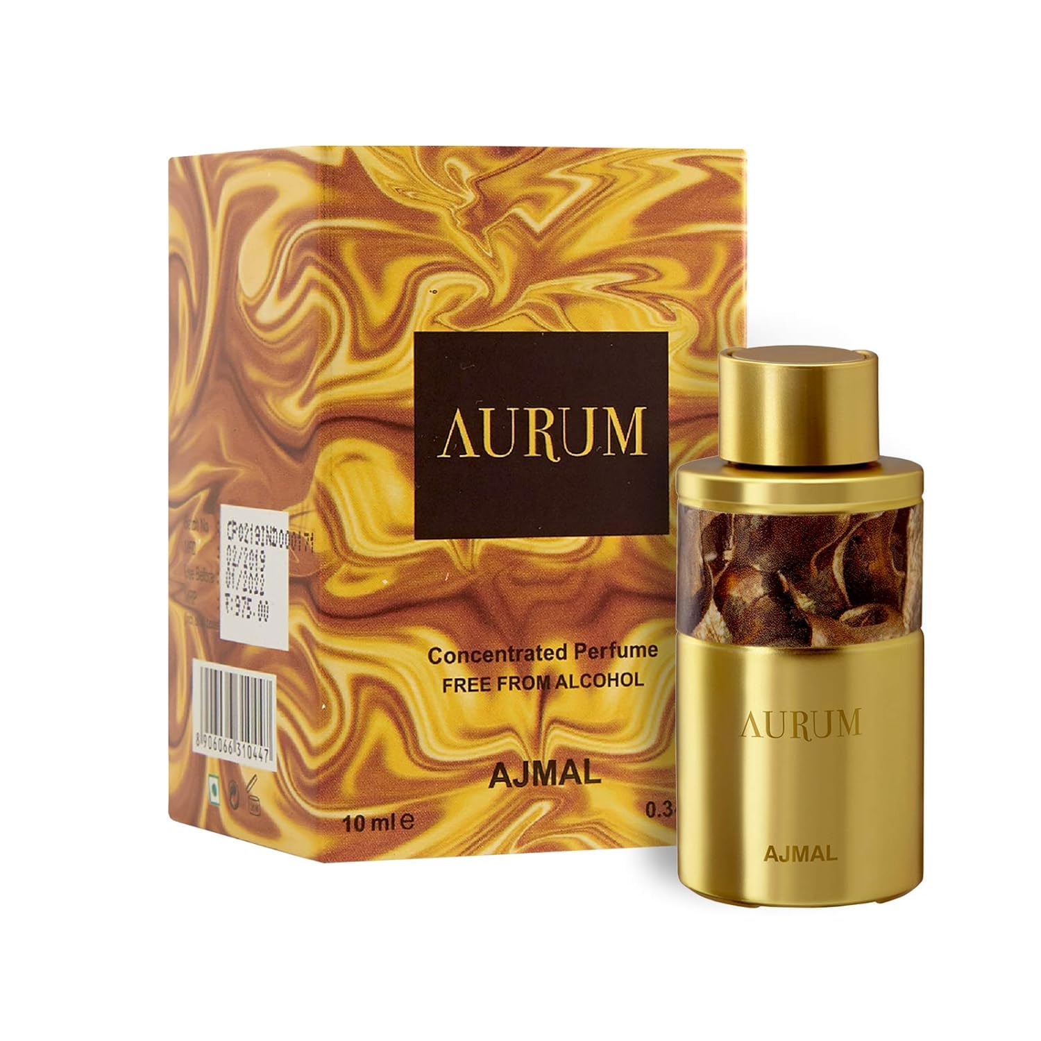 Ajmal - Aurum Attar | Fruity & Floral Fragrance (10mL) - Perfume - Women