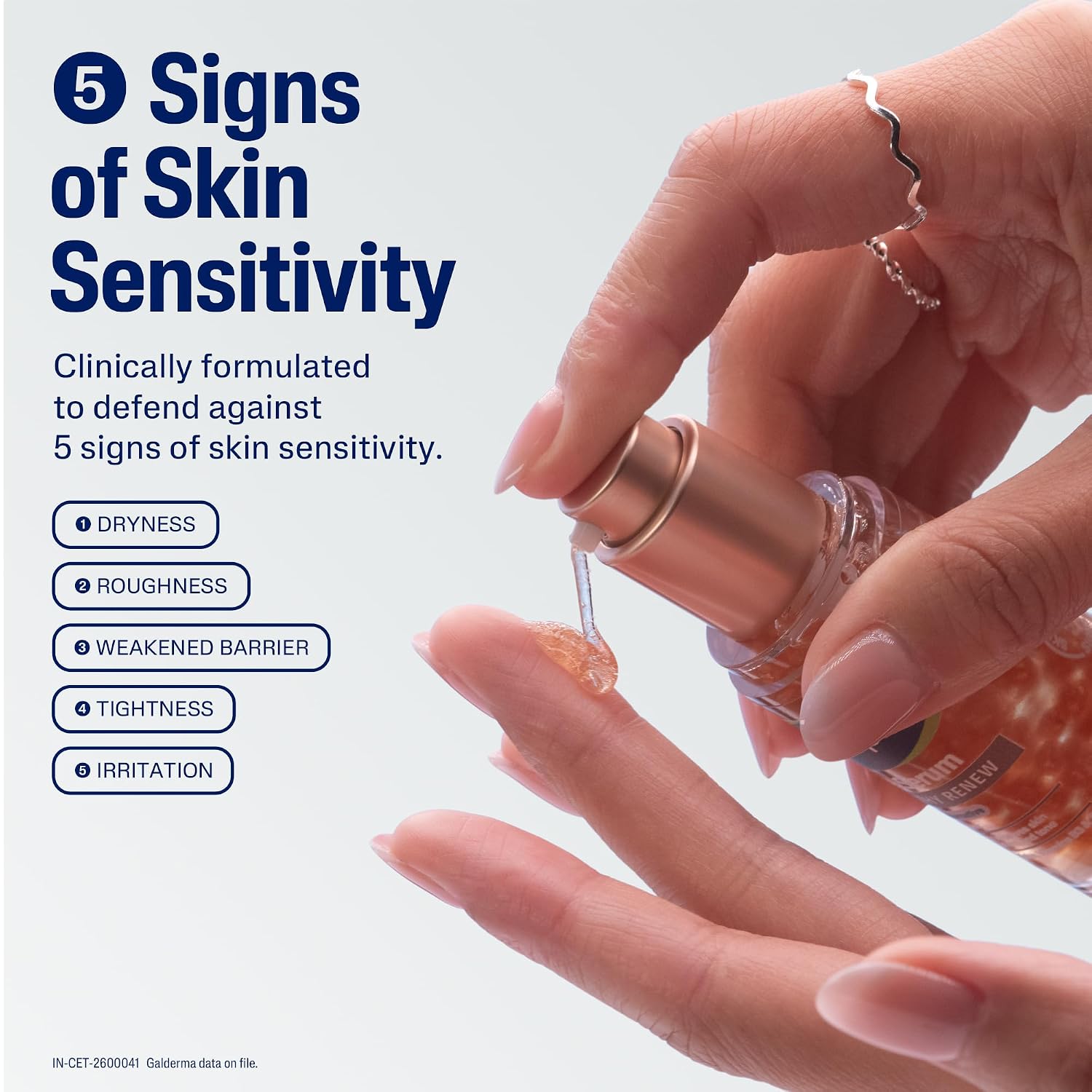 Cetaphil Healthy Renew Anti-Ageing Facial Serum 30 g – Peptide Powered Serum for Sensitive Skin, Helps Smooth Fine Lines & Hydrate