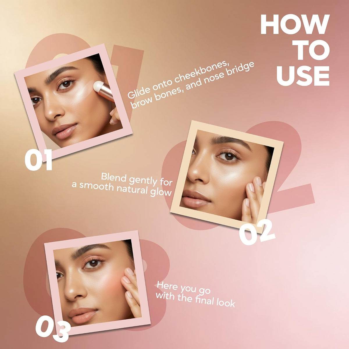 Maliao Insta-Glow Highlighting Stick - Illuminate Your Radiance Instantly (04) 8g 04 8 g (Pack of 1)