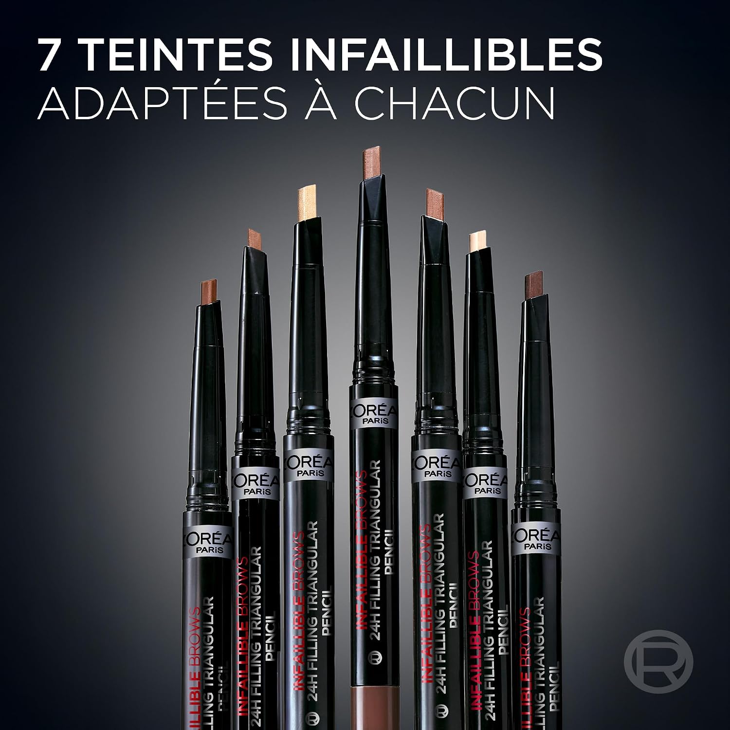 L’Oreal Paris Infallible 24H Brow Filling Triangular Pencil- 5.0 Light Brunette, 1g