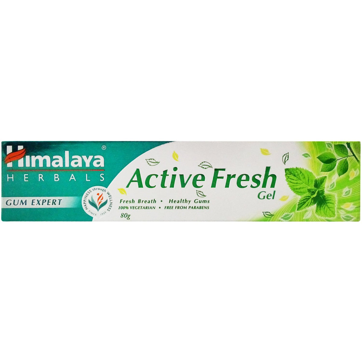 Himalaya Toothpaste - Active Fresh Gel Fresh Breath, 80G Carton