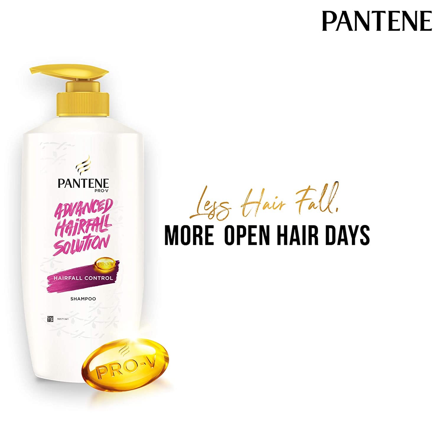 Pantene - Advanced Hairfall Solution, Hairfall Control Shampoo (650mL)