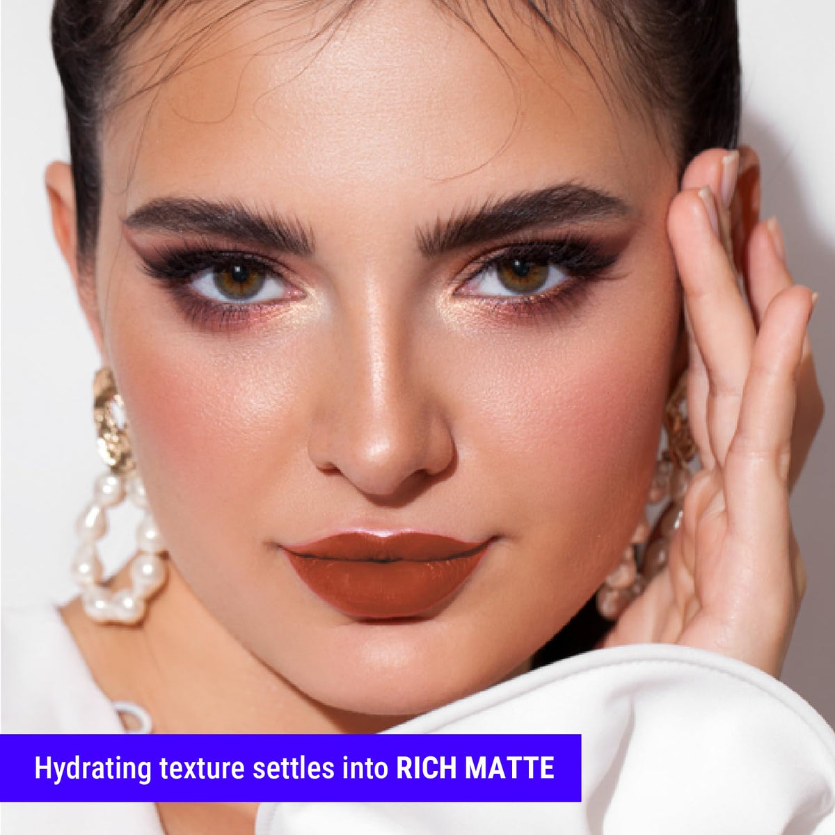 Blue Heaven Ultimatte NonTransfer lipstick for women|Enriched with Shea Butter & Vitamin E| Matte Finish, Smudge Proof & Waterproof Long Lasting Lipstick Upto 12Hrs| 2.2g | 09 Pink