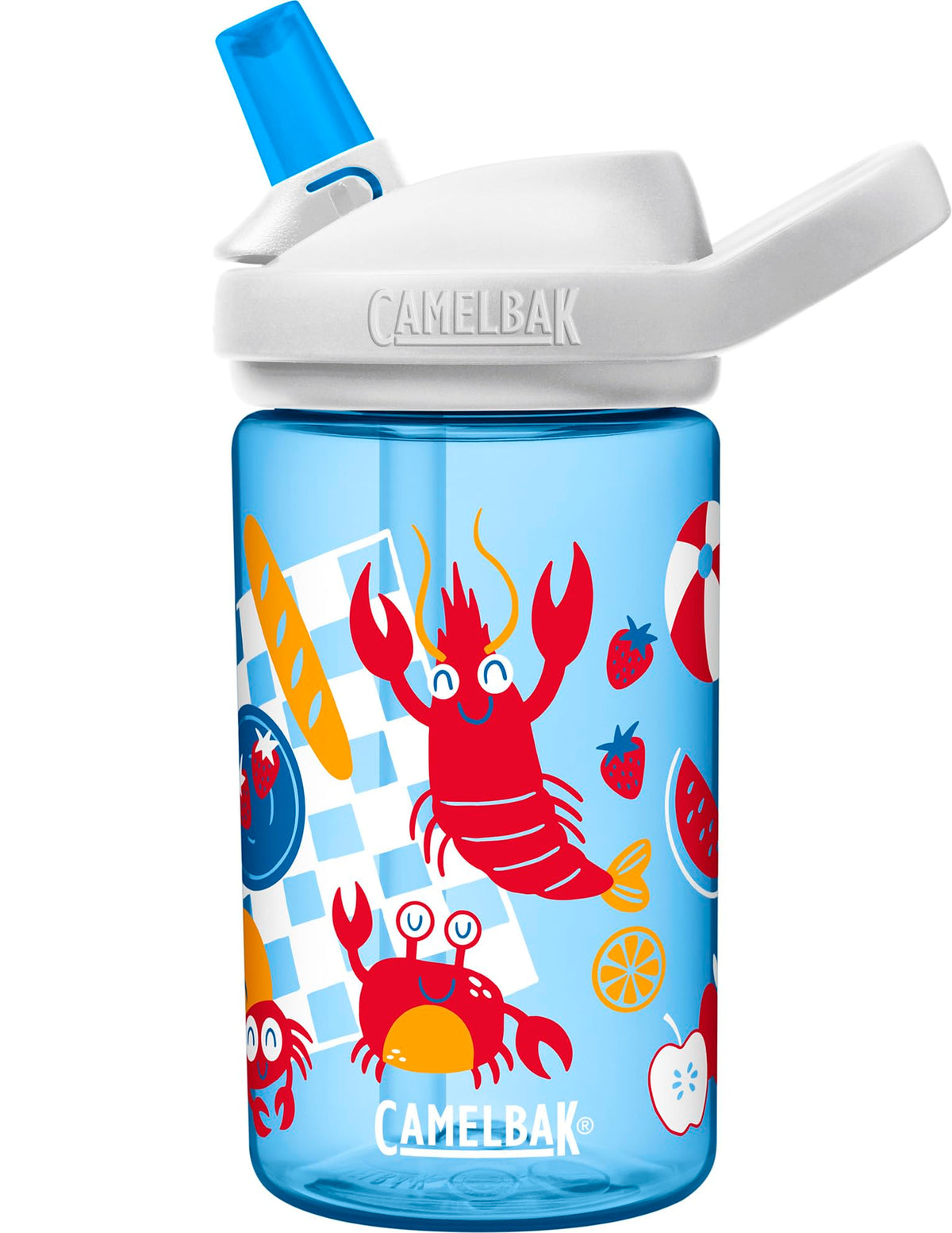 CamelBak Eddy+ Kids Everyday Water Bottle - Strong Drop Proof Design - BPA Free - Leak-proof - Dishwasher Safe - 400ml