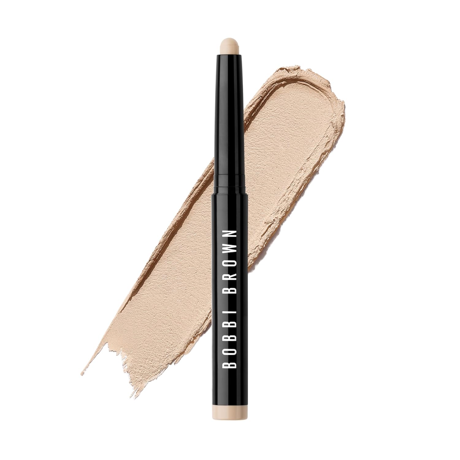 Bobbi Brown Long-Wear Cream Shadow Stick | 24-Hour Eyeshadow Stick | High-Pigment, Buildable Shades with Three Finishes Color:01 Bone (A pale yellow, matte)  Configuration:Standard Size - 0.05 Ounce