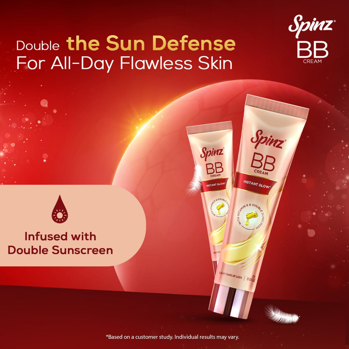 Spinz BB Cream|Instant Glow|Even Skin Tone & Natural Coverage|29g 29 g (Pack of 1)
