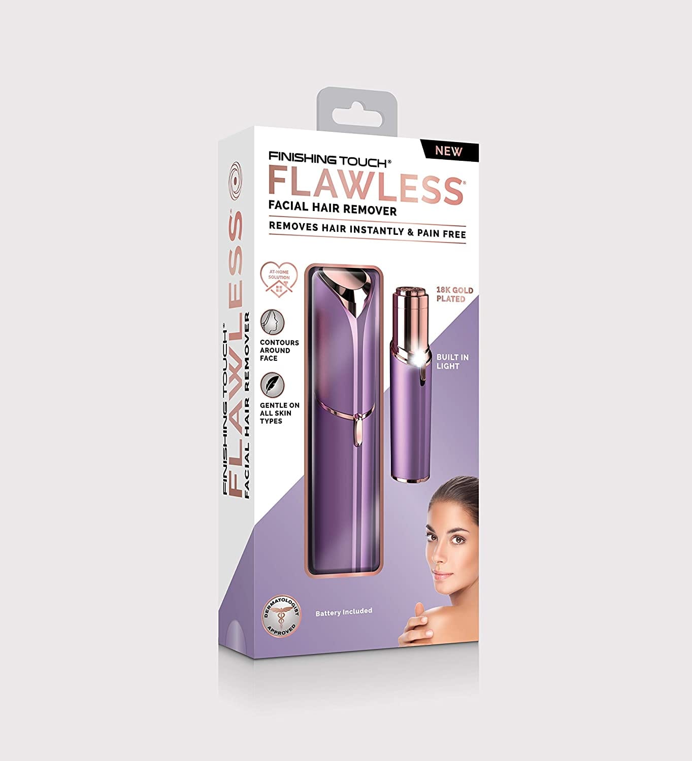 Flawless - Finishing Touch Flawless Women's Painless Hair Remover