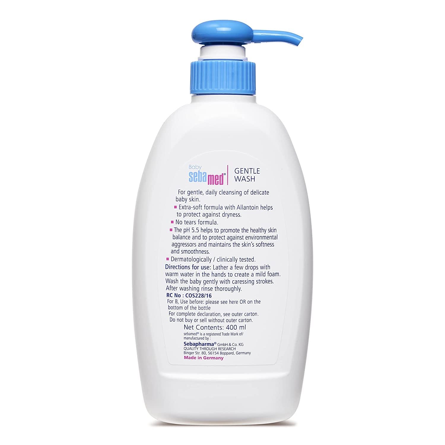 Sebamed - Baby Gentle Wash Extra Soft PH 5.5 (400mL)
