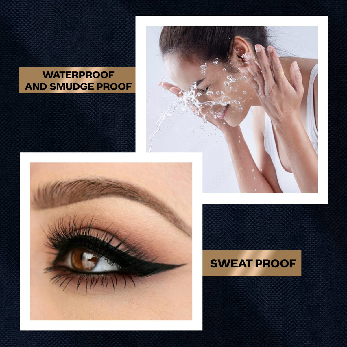 Faces Canada Ultimepro Hd Deep Black One Stroke Kajal 1.4G Pack of 1 (1.4g)