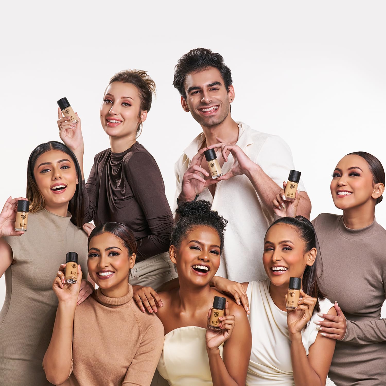 PAC Studio HD Liquid Foundation (2.3) | Lightweight Dewy Satin Finish | Medium to Buildable Coverage | Natural Second Skin like Finish | Suitable for all Skin Types - 28ml