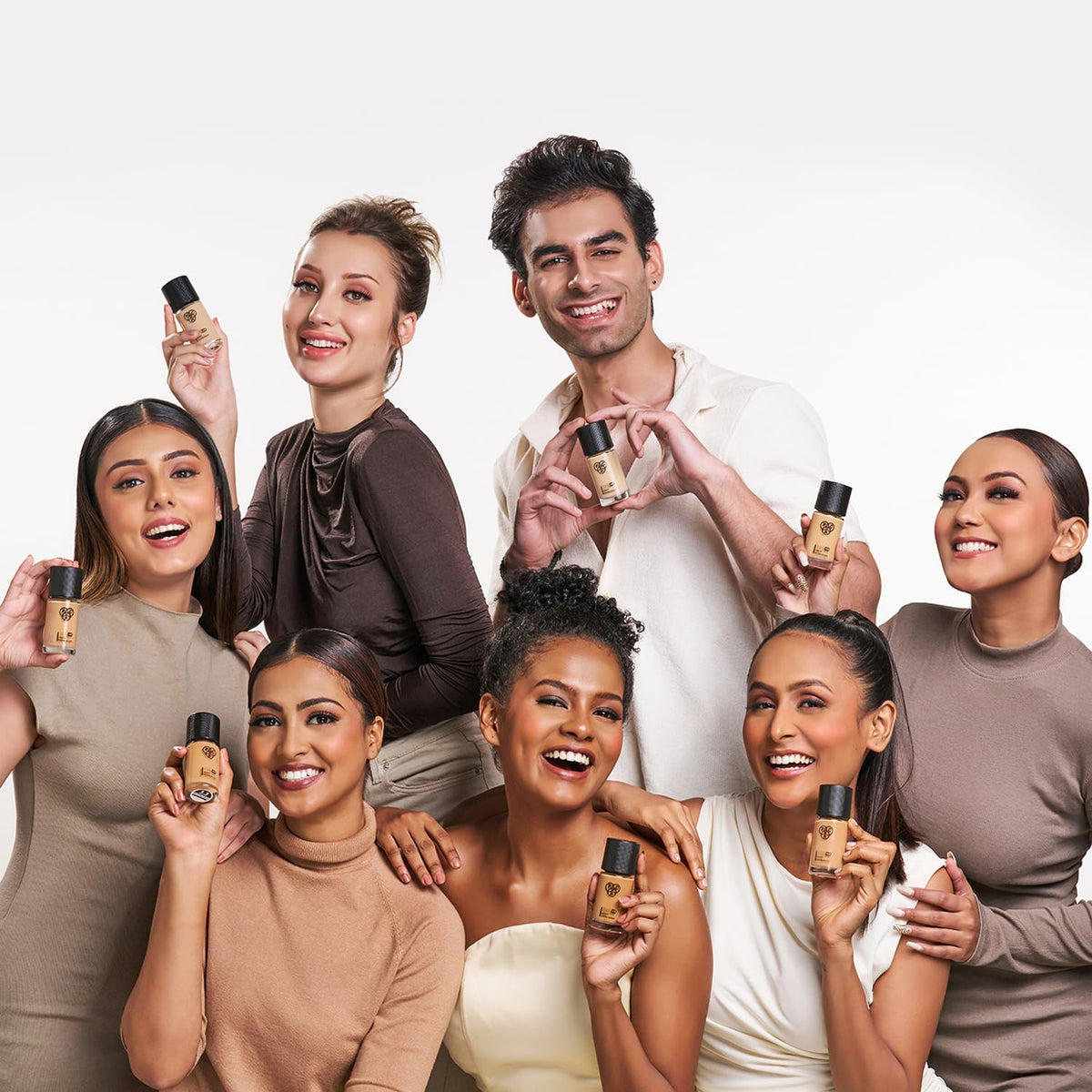 PAC Studio HD Liquid Foundation (1.2) | Lightweight Dewy Satin Finish | Medium to Buildable Coverage | Natural Second Skin like Finish | Suitable for all Skin T