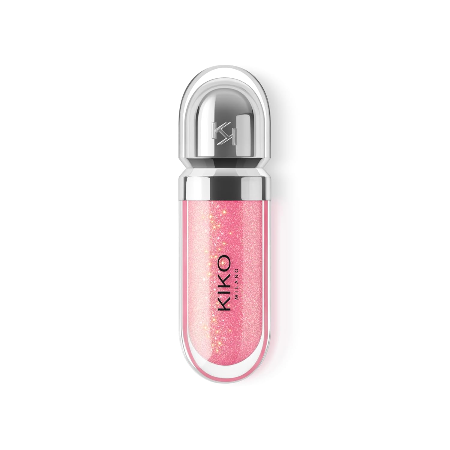 KIKO Milano 3D Hydra Lip Gloss – High Shine, Hydrating, Plumping, Non-Sticky, Moisturizing Lip Makeup Color:26 Sparkling Hibiscus Pink