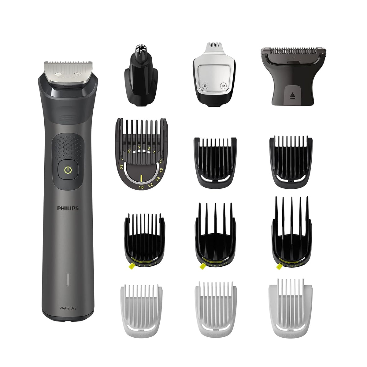 Philips India's No.1 Men's Trimmer | Pro Beardsense Technology | 14-In-1 Modern Man Kit -Face,Body & Private Parts | 3 Year Warranty I 120Min Runtime | Includes