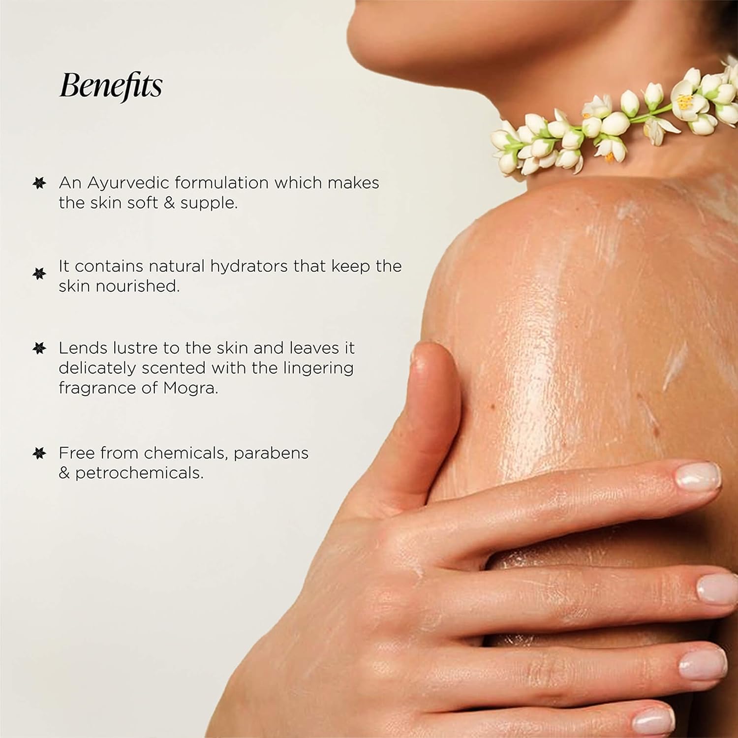 Forest Essentials Ultra-Rich Body Milk Mogra | Ayurvedic Nourishing Body Lotion to Replenish Skin Moisture and Leave it Smooth & Scented