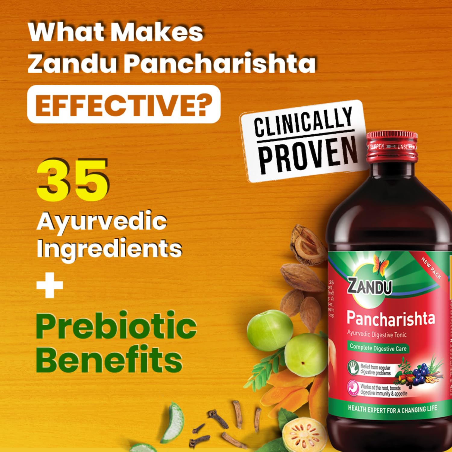 Zandu Pancharishta Ayurvedic Digestive Tonic 650ML