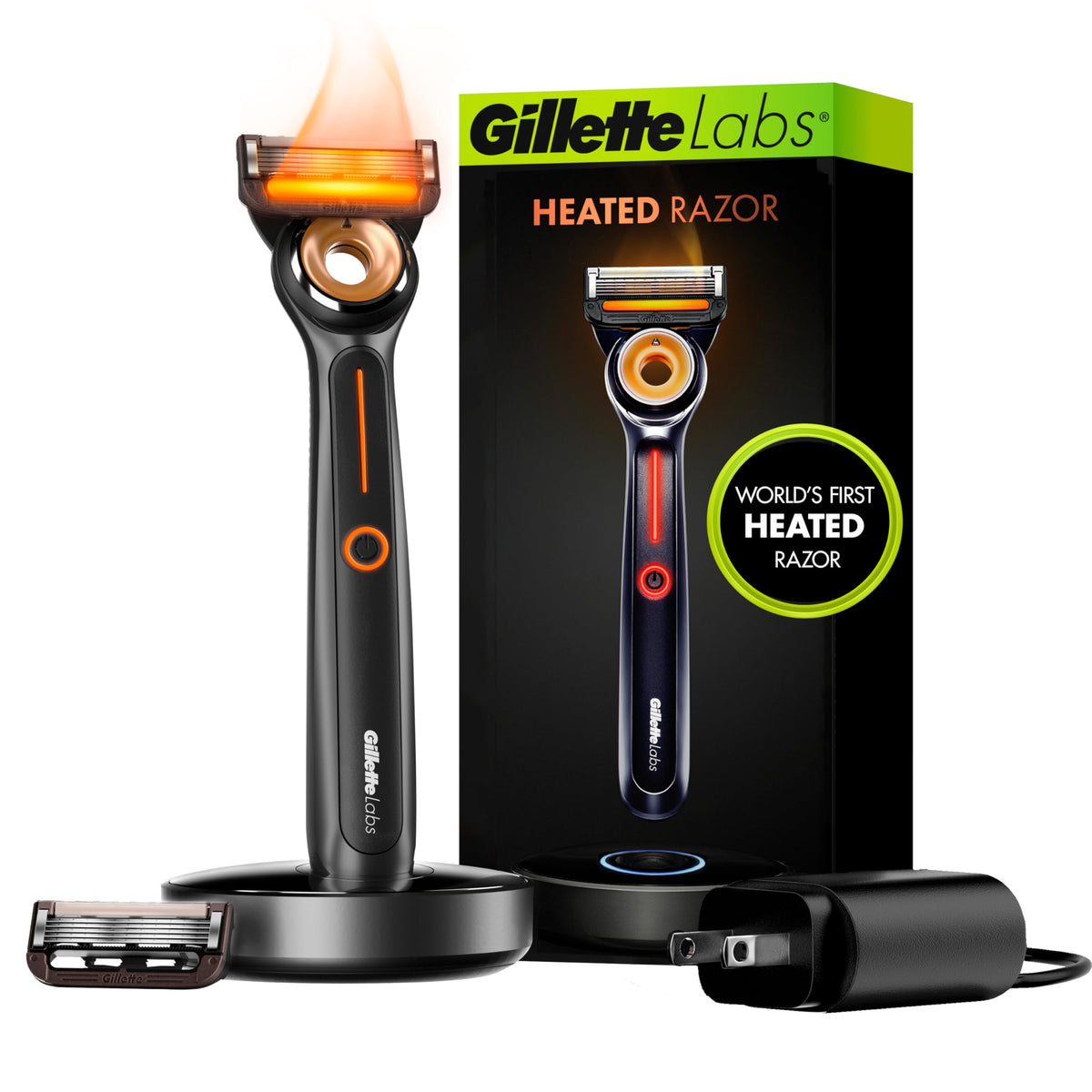 GilletteLabs Men Labs Heated Razor Starter It By Gillettelabs