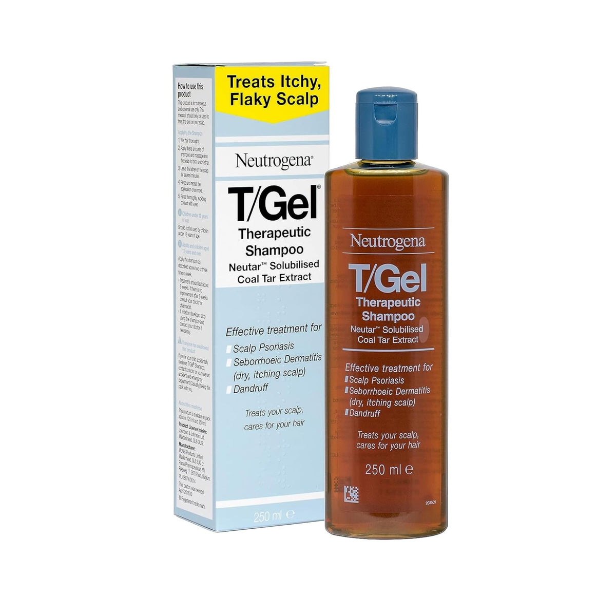 T-Gel NEUTROGENA T/GEL THERAPEUTIC SHAMPOO 250ML 250 ml (Pack of 1)