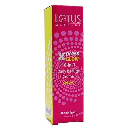 Lotus - Makeup Xpressglow 10 in 1daily Beauty Cream |SPF 25| Suitable For All Skin Types