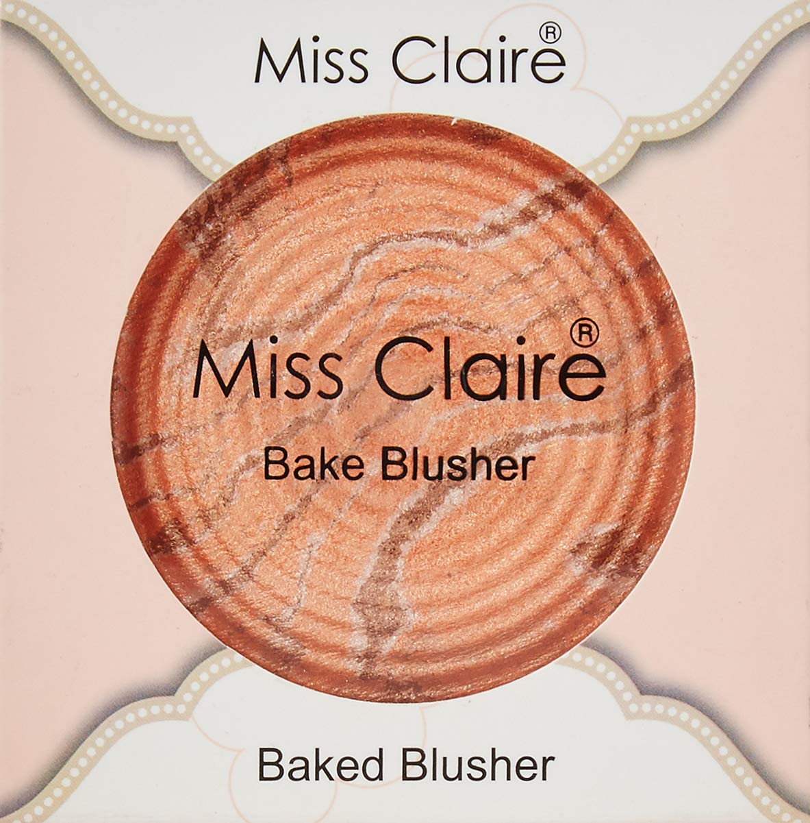 Miss Claire Baked Blusher 08, Orange, 8 g
