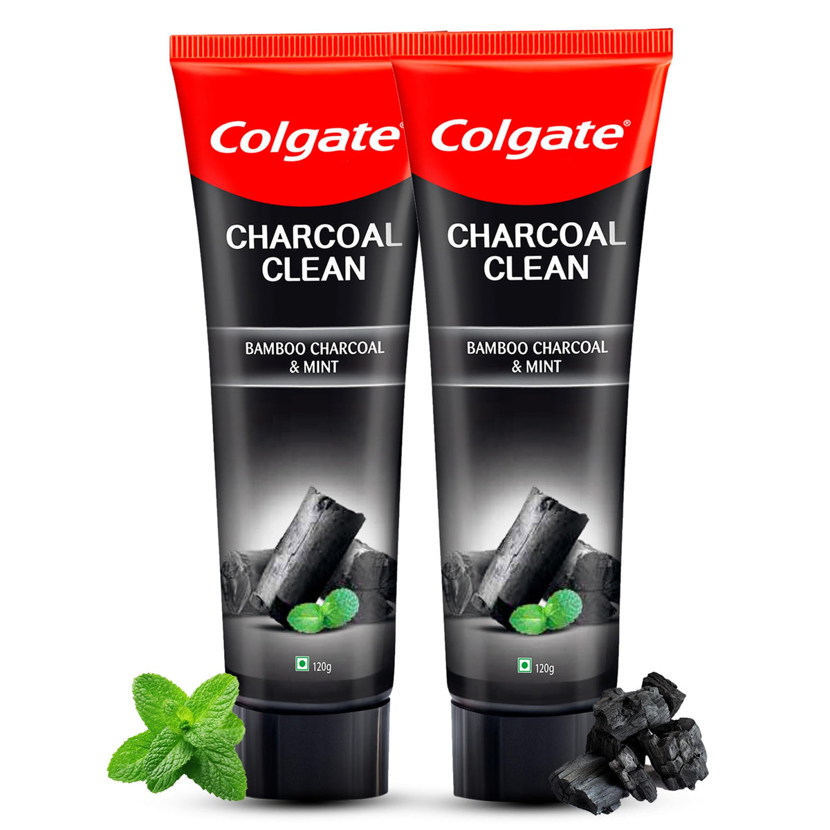 Colgate Charcoal Clean Deep Clean Oral Care Toothpaste, Bamboo Charcoal and Mint (Black Gel) 240g Saver Pack 240 g (Pack of 1)