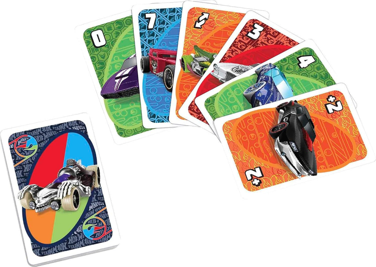 Hot Wheels UNO Game
