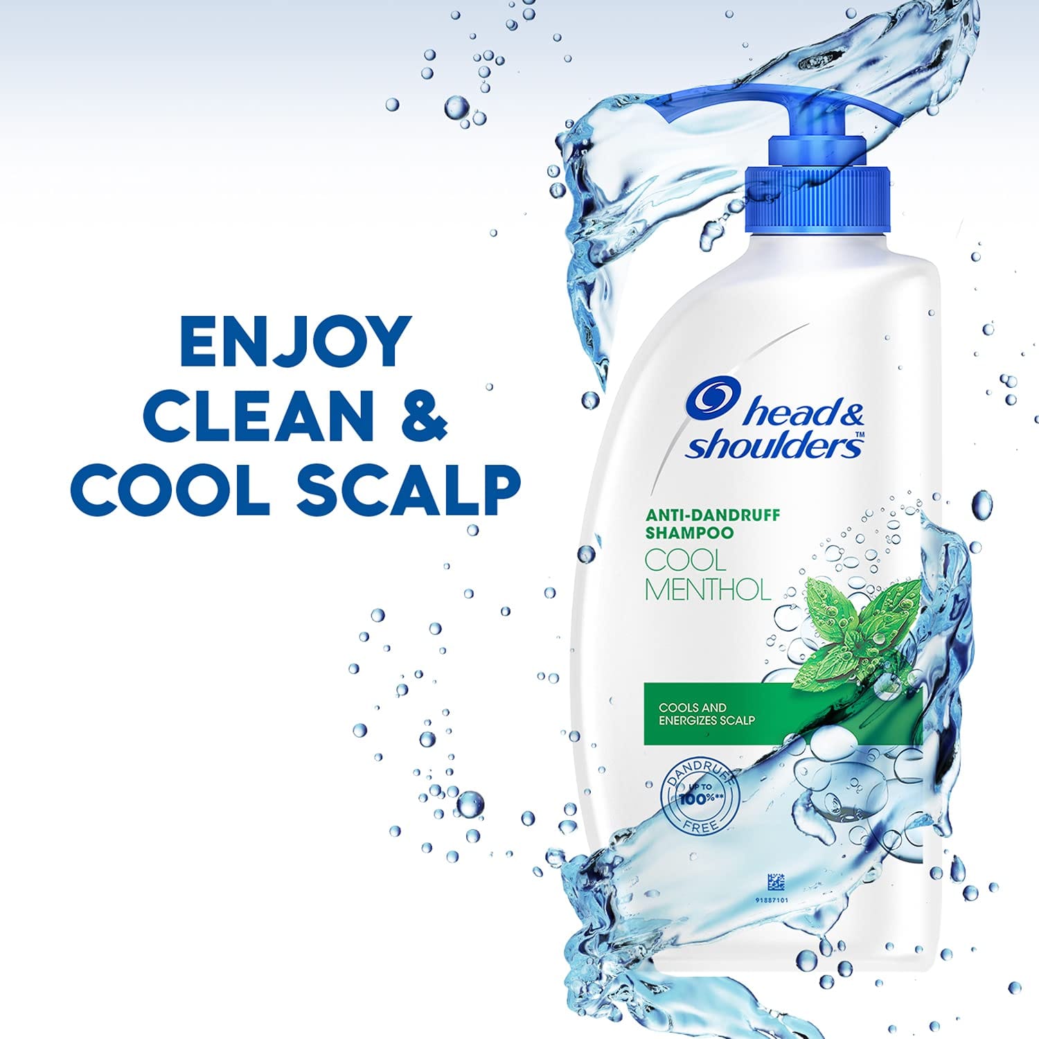 Head & Shoulders - Cool Menthol Anti Dandruff Shampoo (650mL)