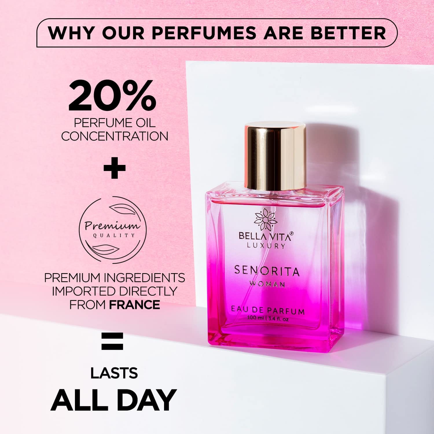 Bella Vita - Luxury Senorita Eau De Perfume - for Women (100ml)
