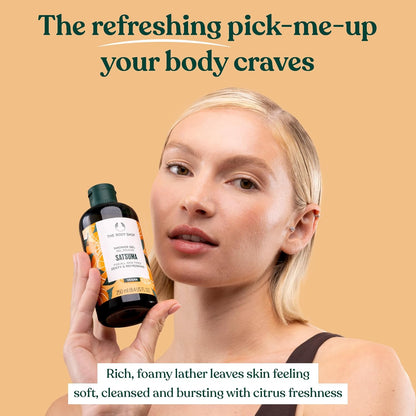 The Body Shop Shower Gel, Satsuma, 8.4 fluid Oz, Packaging May Vary