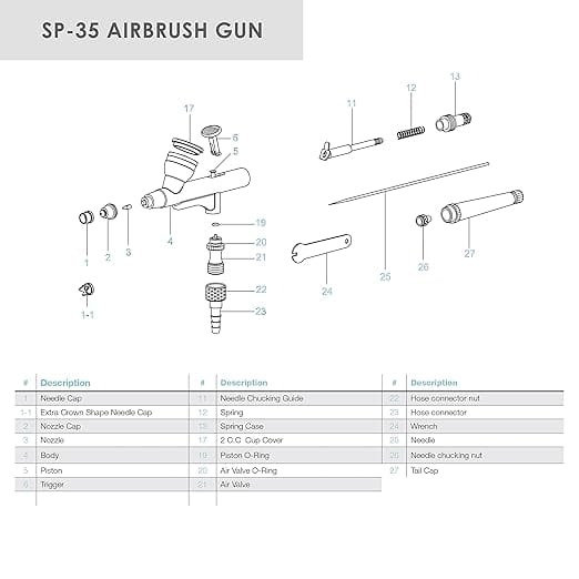 Temptu - Pro 2.0 Signature Airbrush Makeup Kit With Wire