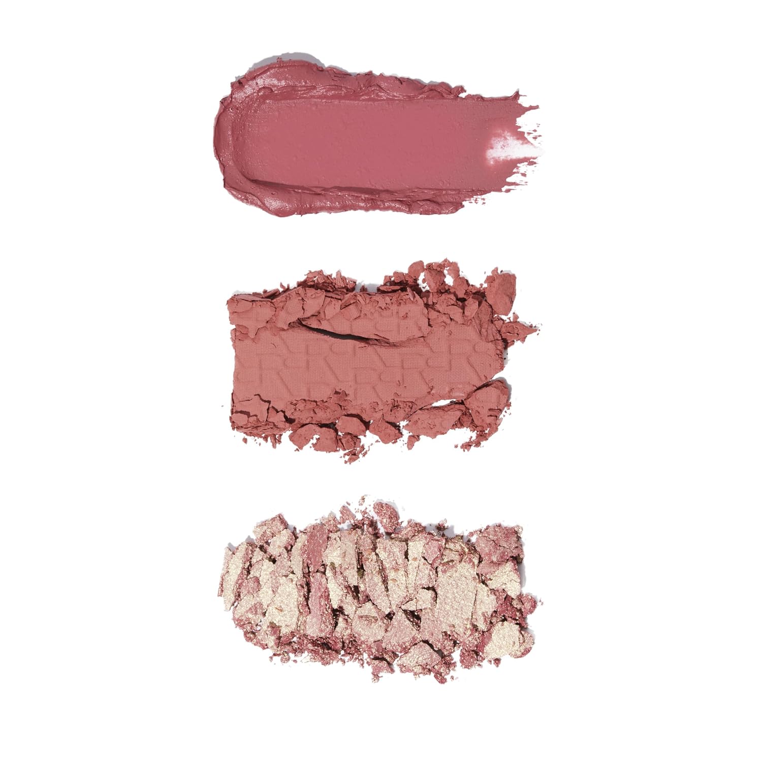 Revolution Blush Icon Palette- Aura Points Rose | Cream‑Matte‑Shimmer Trio with Hyaluronic Hydration | Highly Pigmented & Buildable | Long‑Lasting Flush for Indian Skin Tones- 9.8g
