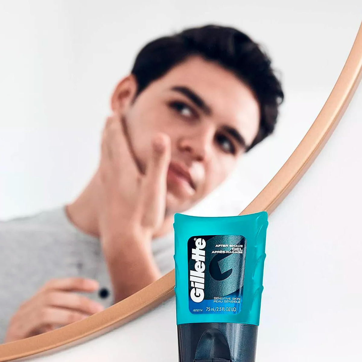 Gillette Series After Shave Gel, Sensitive Skin, 2.54 Ounces