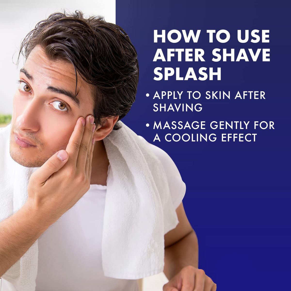 Gillette AFTER SHAVE SPLASH REFRESHING BREEZE 100ML, White. 100 ml (Pack of 1) White Refreshing Breeze