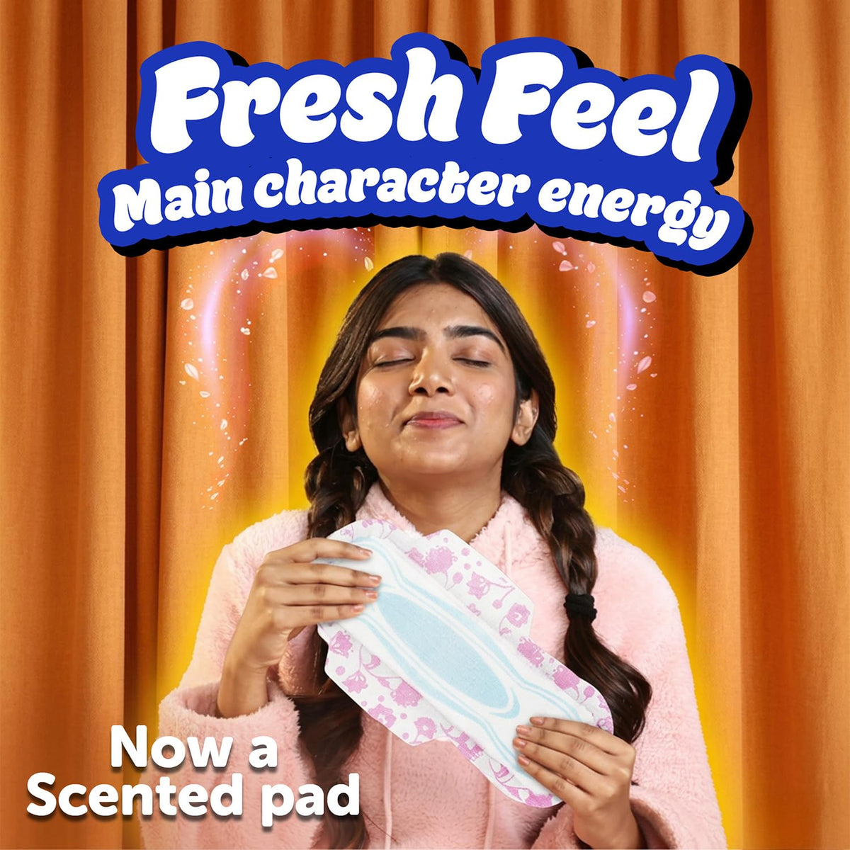 Whisper Choice Sanitary Pads for Women, XL, 6 Napkins (Pack of 1) With wings 6
