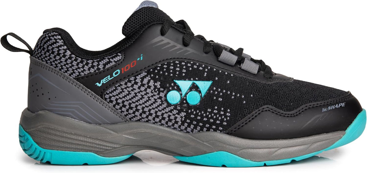 YONEX Velo 100-i Badminton Shoes | Made in India | Ideal for Badminton,Squash,Table Tennis,Volleyball | Non-Marking Sole | TRU Cushion | Ergo Shape | Hexagrip |