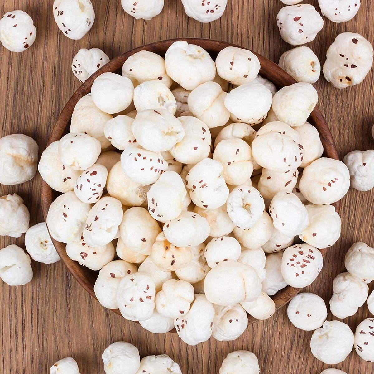 Organic Grocery Jumbo Handpicked Lotus Seeds/Fox Nuts Big Size Phool Makhana (Pop/Gorgon Nut Puffed Kernels) (400 GM) | Tasty and Healthy 400 g (Pack of 1)