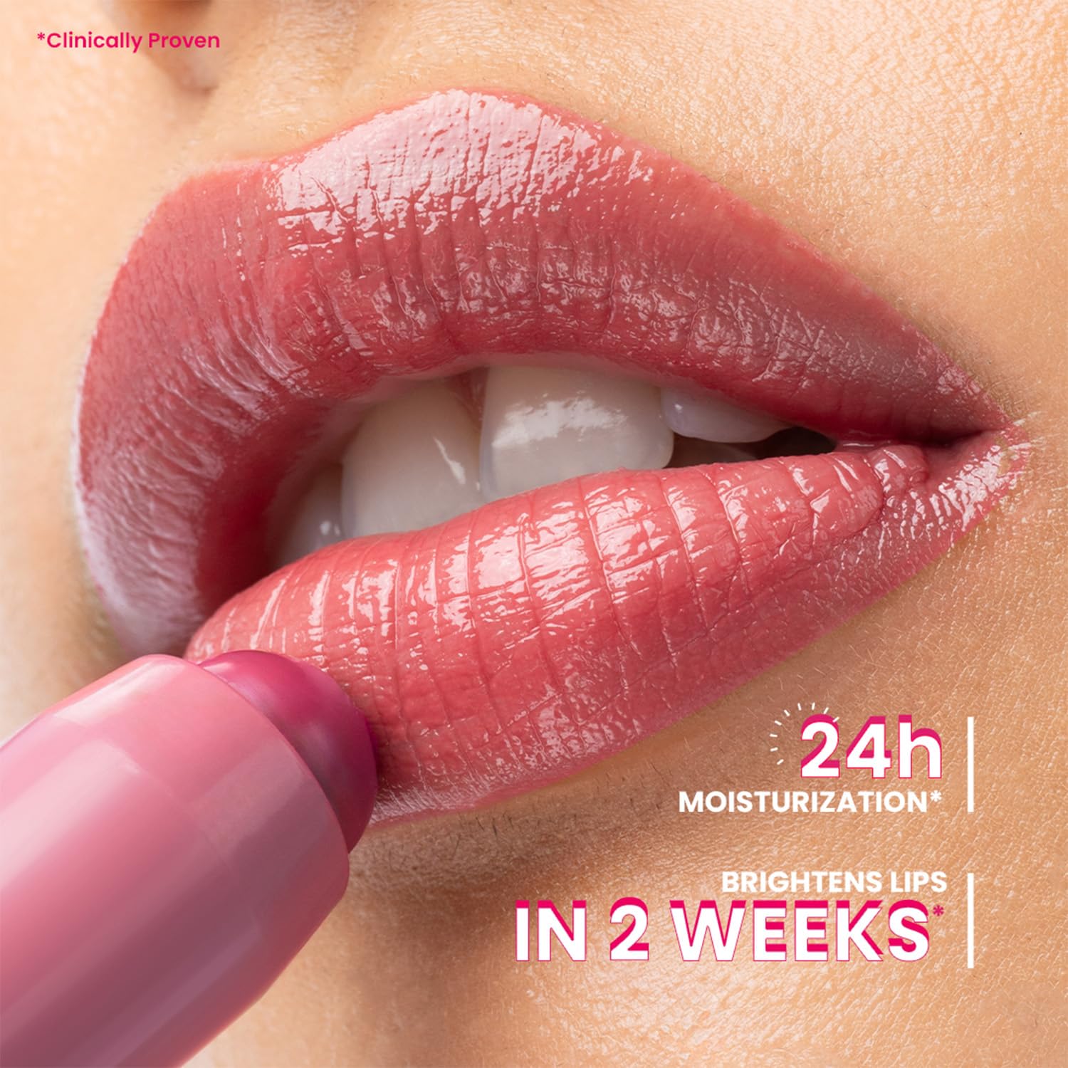 Dot & Key Meltie Lip Balm SPF 50+ In-Vivo Tested With 2% Kojic & Vitamin C | Hydrates Dry, Chapped Lips, Lightens Pigmentation, Brightens Lips | With Shea & Mango Butters, Peptide Infused | Berry Crumble | 4g