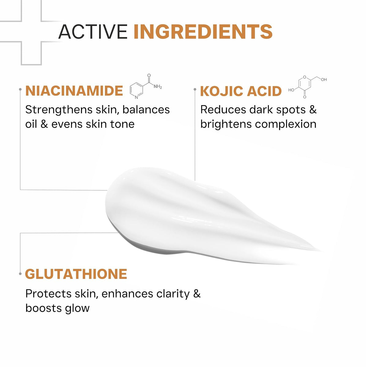 DERMATOUCH Bye Bye Pigmentation Face Wash | Niacinamide, Kojic Acid & Glutathione | For Tan and Anti-Pigmentation | Dermatologist Tested | For Men & Women | 150