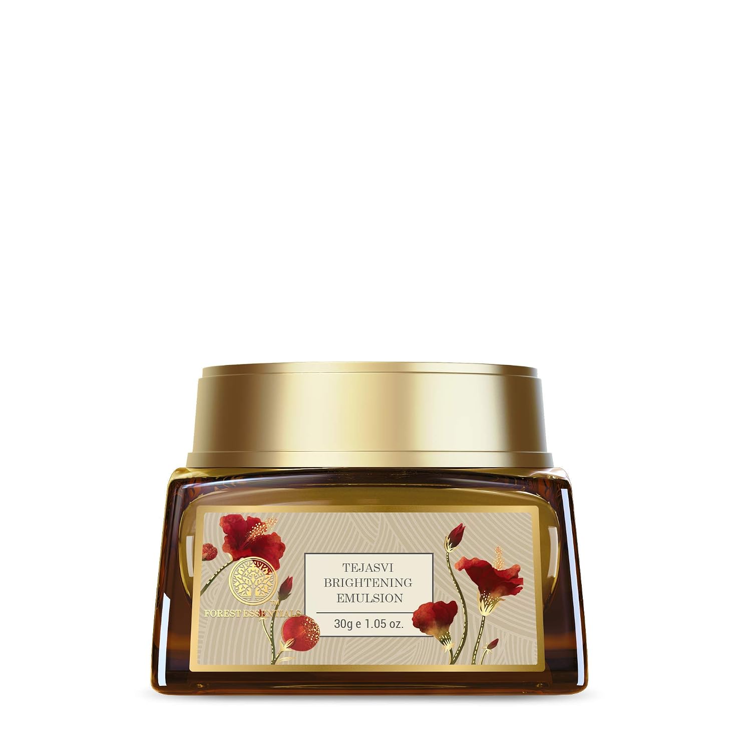 Forest Essentials Deeply Nourishing Brightening Ghee Cream | Ayurvedic Massage Cream with Pure Ghee | Improves Texture, Radiance & Firmness | For All Skin Types