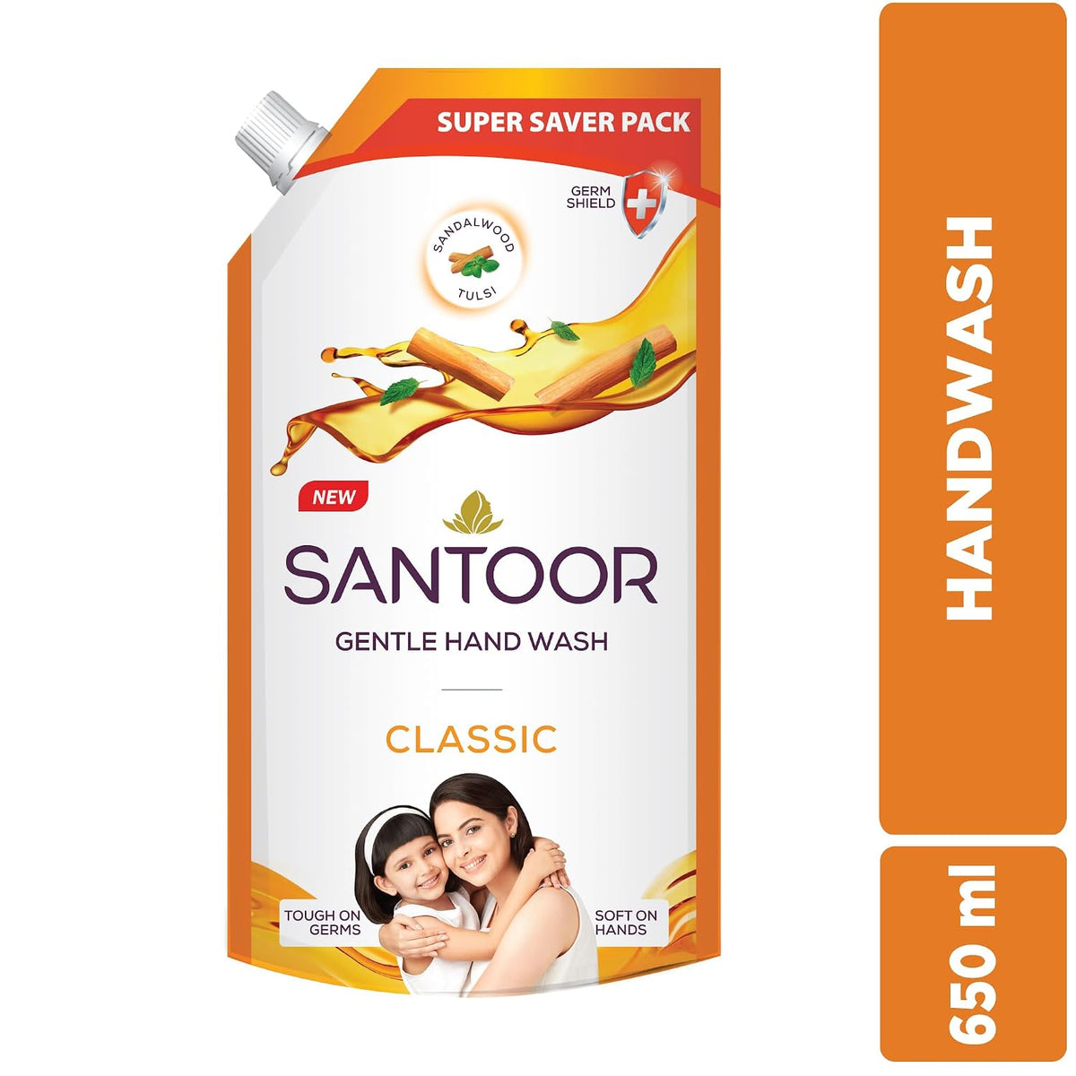 Santoor Handwash Classic 600ml