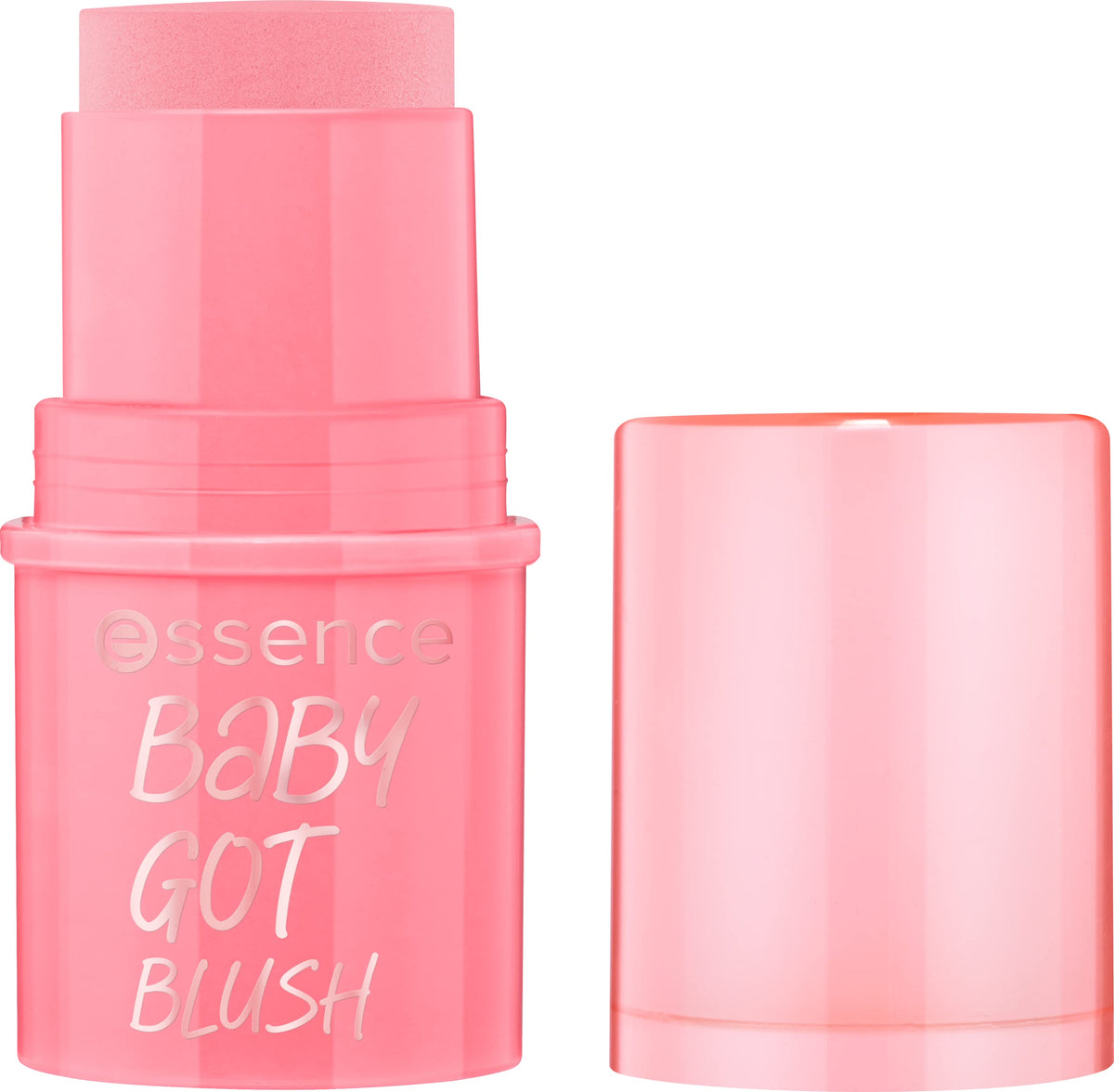 Essence baby got blush 10 tickle me pink, cream blush stick, pink tone, natural glow, easy blending, dewy finish, 5.5 g 1 g (Pack of 1)